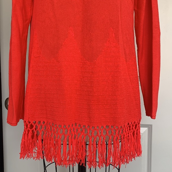 Lilly Pulitzer Tatum Cardigan in Picante Coral Orange - Picture 4 of 12